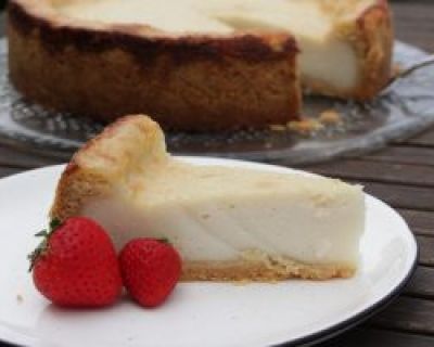 Rezept: veganer Käsekuchen