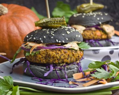 Kürbis-Quinoa-Burger – Der Herbst ist da!