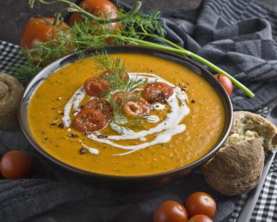 Dill-Tomaten-Suppe – Die Valentinstagssuppe