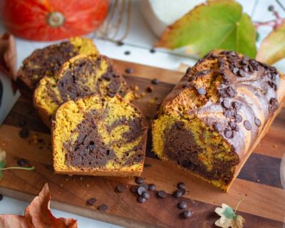 Veganer Kürbis-Schokokuchen