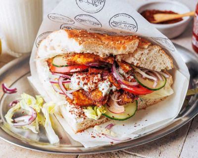 Veganer Räuchertofu-Döner in 30 Minuten