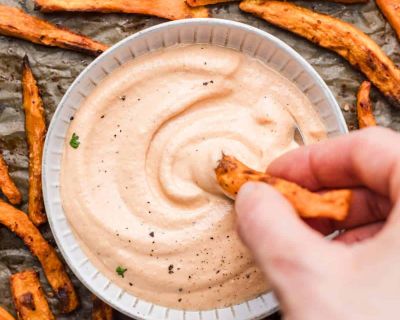 Vegane Burger Sauce (ohne Öl)