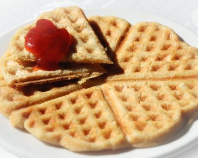 Maiswaffeln süß oder herzhaft