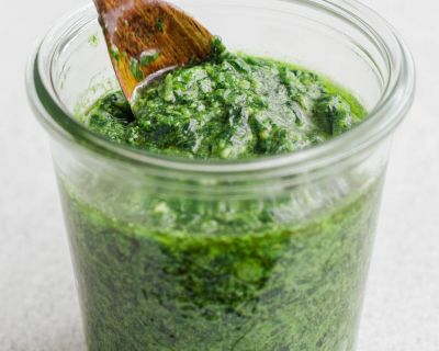 Veganes Bärlauchpesto