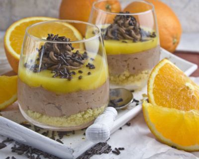 Soft Cake im Glas – Orange meets Schokolade