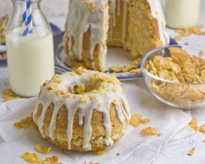 Cornflakes-Milch-Gugelhupf mit Vanille – Happy Birthday
