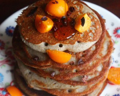 Vegan Detox – Tag 8 : Buchweizen-Bananen-Pancakes – Polentapizza mit Spinat und Cashewkäse