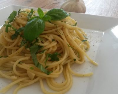 Scharfe Spaghetti aglio e olio