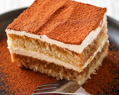 Veganes Tiramisu mit Mascarpone