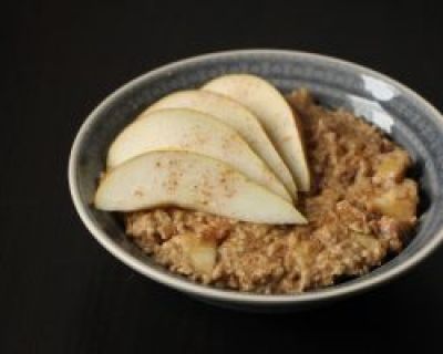 Rezept: Apfel-Birnen Porridge