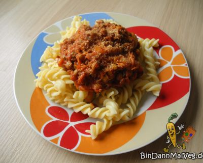 Karotten-Linsen-Bolognese