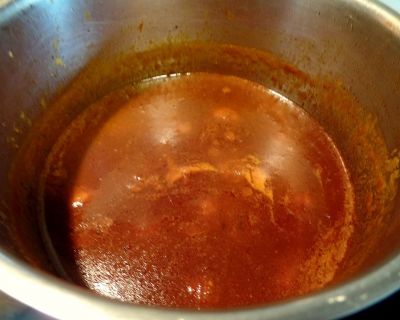 Zwiebel Paprikasoße