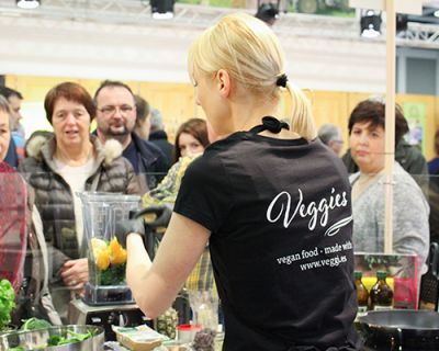 Grüne Woche 2016  – Leas Kochshow & Fachvortrag zur veganen Lebensweise