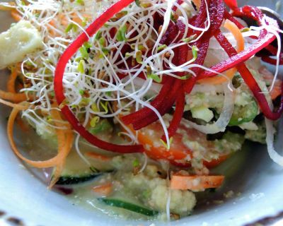 Asiatische Küche roh: Grünes Kokos-Curry