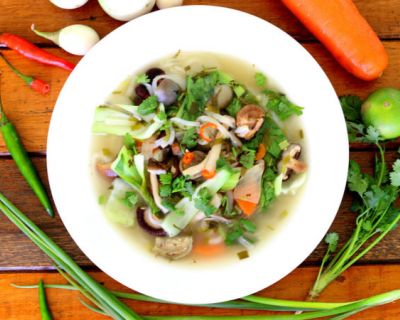 Pikante Asiasuppe – vegan, gesund und glutenfrei