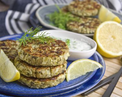 Vegane Fisch-Frikadellen mit Artischocken #oceansday