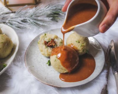 Die perfekte vegane Bratensoße