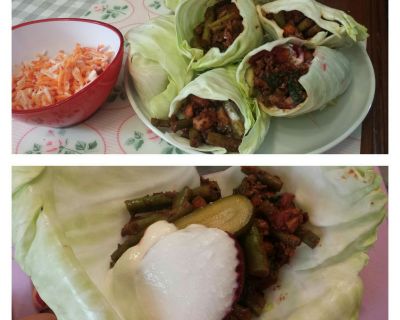 Low Carb Bohnen- „Hack“ Wraps