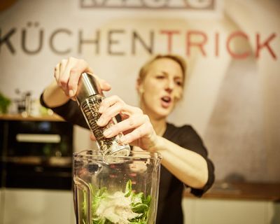 Lea auf der eat&STYLE in Hamburg