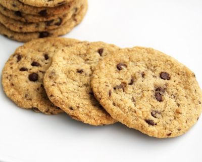 Chocolate Chip Cookies mit Eiscreme