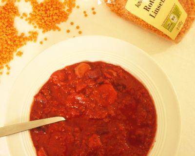 Rezept: Roter Suppeneintopf