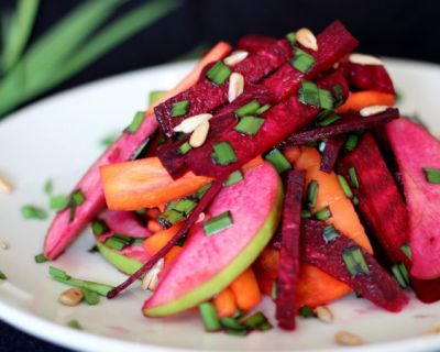 10-Minuten-Salat mit roter Bete und Apfel