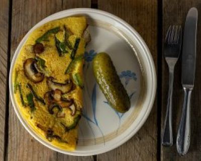 Omelette aus Mungobohnen – vegan