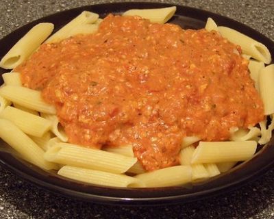 Nudeln mit Bolognese