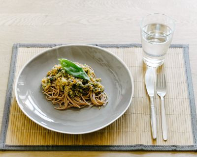 Spaghetti mit Gemüsebolognese vegan
