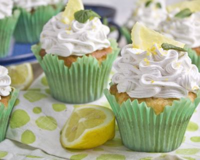 Zitronen-Mascarpone-Cupcakes – Frühlings-Frisch!