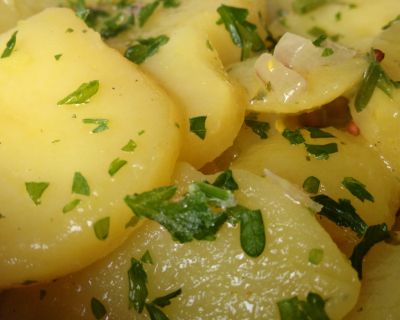 Kartoffelsalat … mit Essig und Öl – voll präbiotisch!