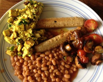 Well done, James, well done :-) : English Breakfast (vegan)