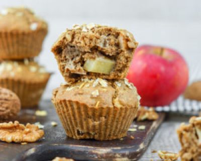 Vegane Apfel Zimt Muffins – Unser gesundes Rezept