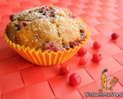 Kürbis-Cranberry-Muffins