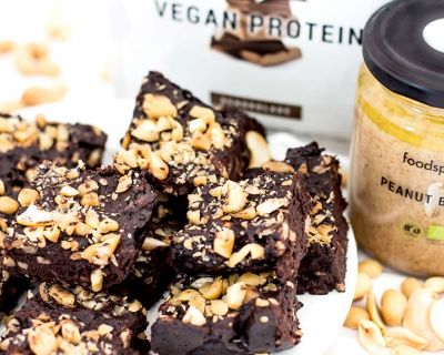 Vegan Protein Brownies