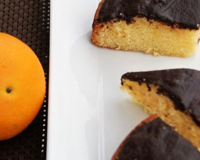 Soft Cake Kuchen - Orangenkuchen mit Schokoguss