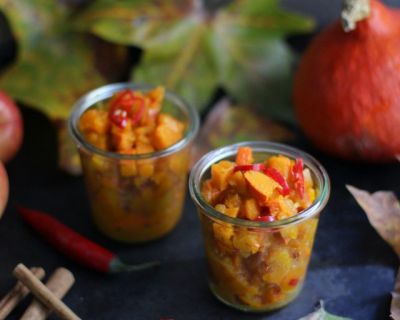 Einfach & lecker: Kürbis-Apfel-Chutney