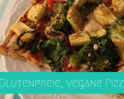 Glutenfreie & vegane Pizza | Rezept