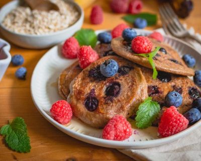 Gesunde Frühstücksidee: Super leckere vegane Protein-Pancakes