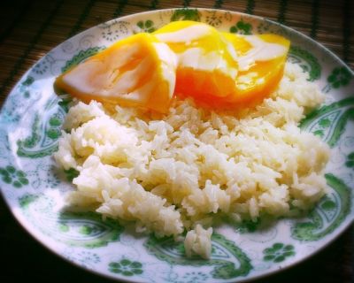 Veganer Klebreis mit Mango