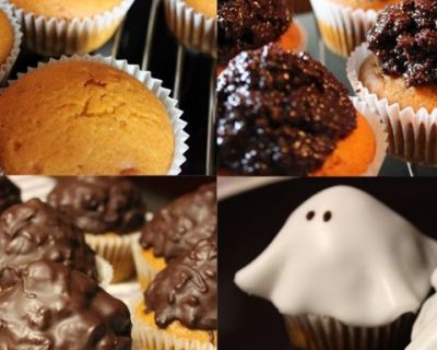 Geister-Cupcakes