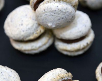 Earl Grey Macarons (vegan)