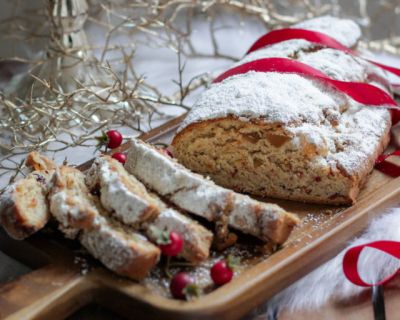 Köstlicher veganer Stollen