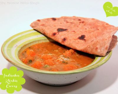 Indisches Kürbis Curry