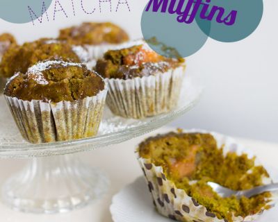 Gedünstete Matcha Muffins
