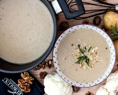 Nussige Blumenkohlsuppe