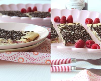 Dänische Himbeerschnitten