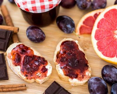 Wintermarmelade mit Schokolade