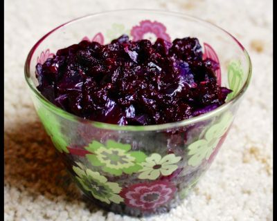 Rezept vom 19.12.2015: Mein Blaubeer Rotkohl