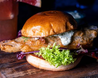 No Catch Fishburger – der beste vegane Fischburger